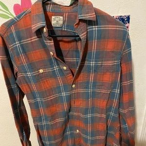 Vintage J.Crew button down flannel